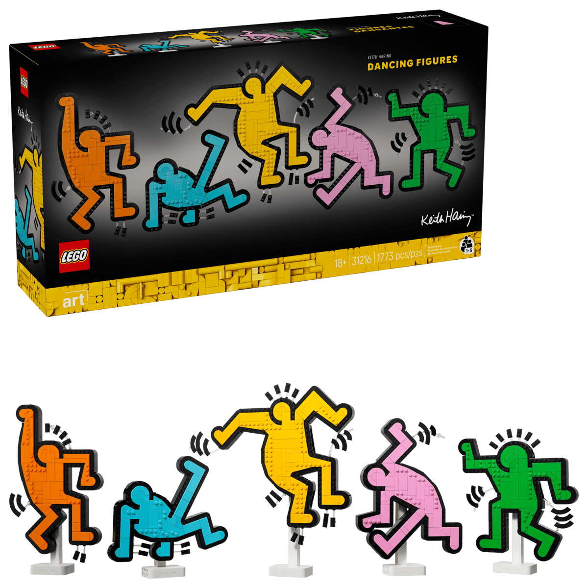 Keith Haring – Dancing Figures - Image 2