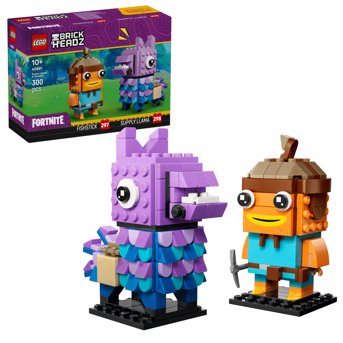 Supply Llama & Fishstick Figures - Image 2