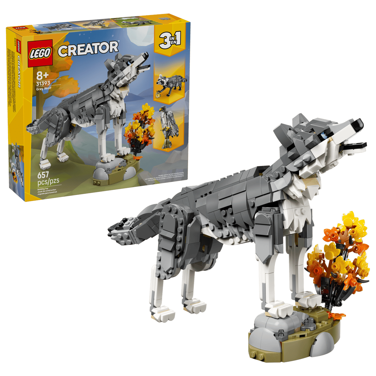 Forest Animals: Gray Wolf - Image 2