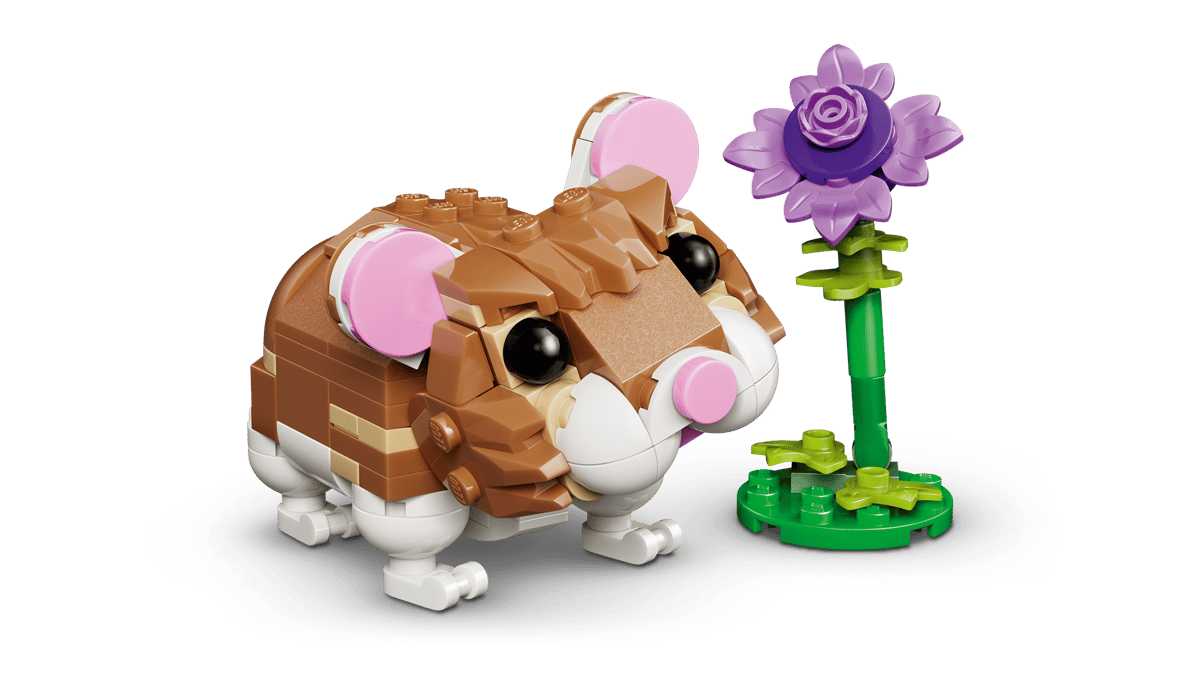 Cute Hamster with a Flower - Image 6