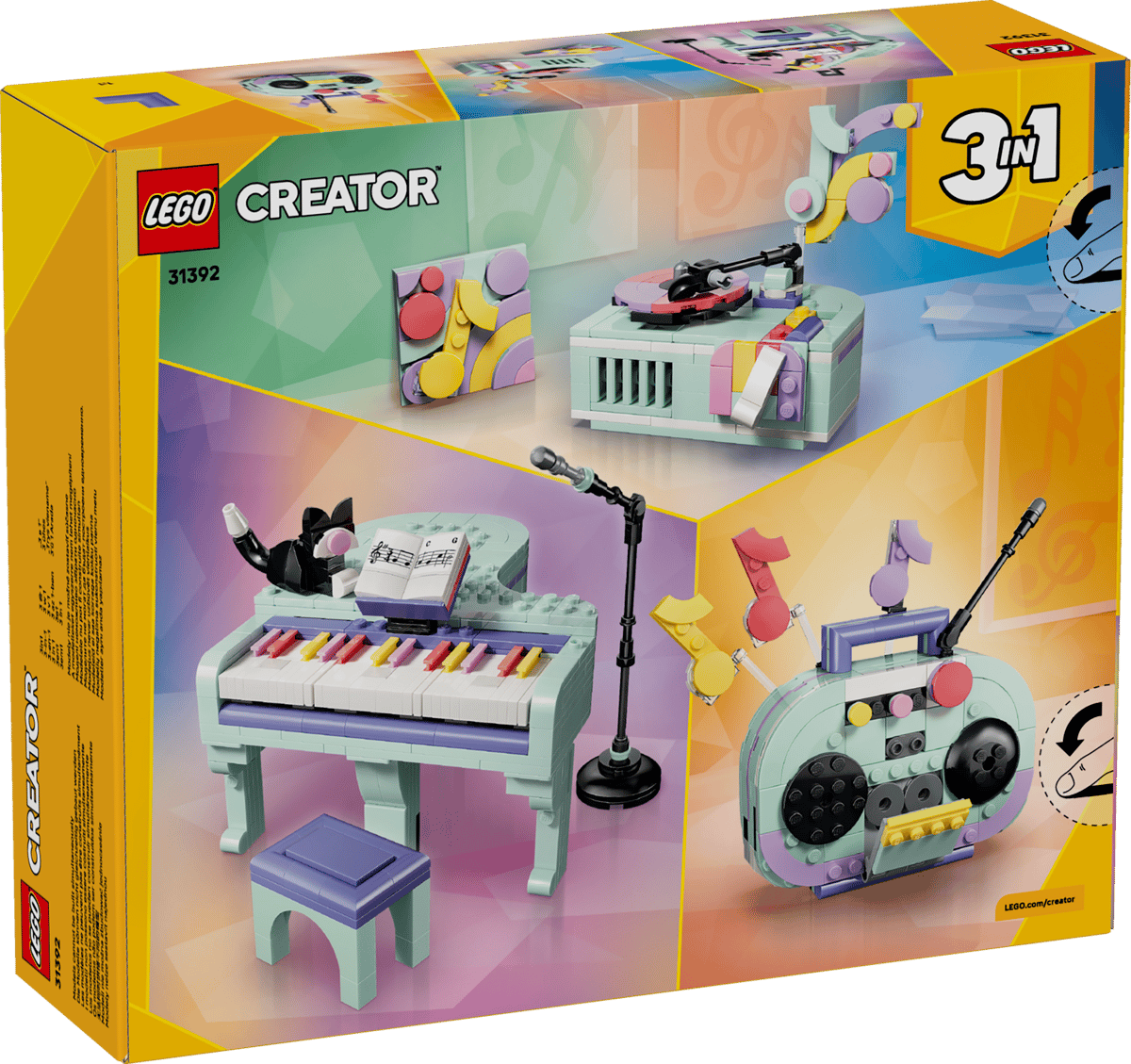 Music Decor Piano with Cat - Image 18