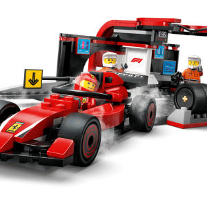 F1® Pit Stop & Pit Crew with Ferrari Car